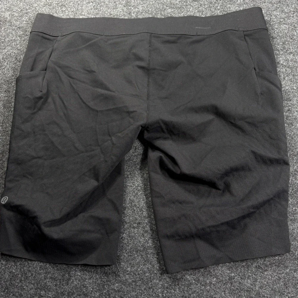 Lululemon Shorts Mens XXL Black SenseKnit Running Short Athletic Compression Gym